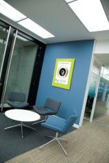 poster office interior signage smart touch points